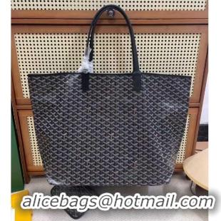 Buy Grade Goyard Original Saint Louis Tote Bag XXL 2376 Black