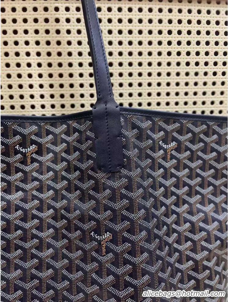 Buy Grade Goyard Original Saint Louis Tote Bag XXL 2376 Black