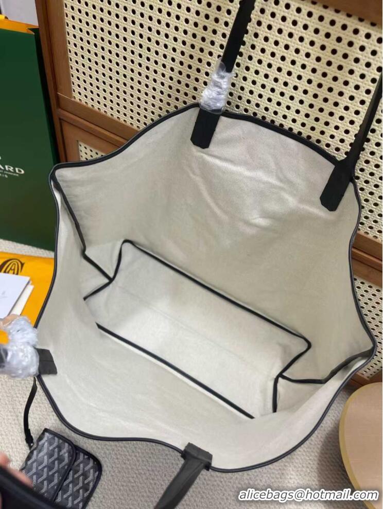 Buy Grade Goyard Original Saint Louis Tote Bag XXL 2376 Black