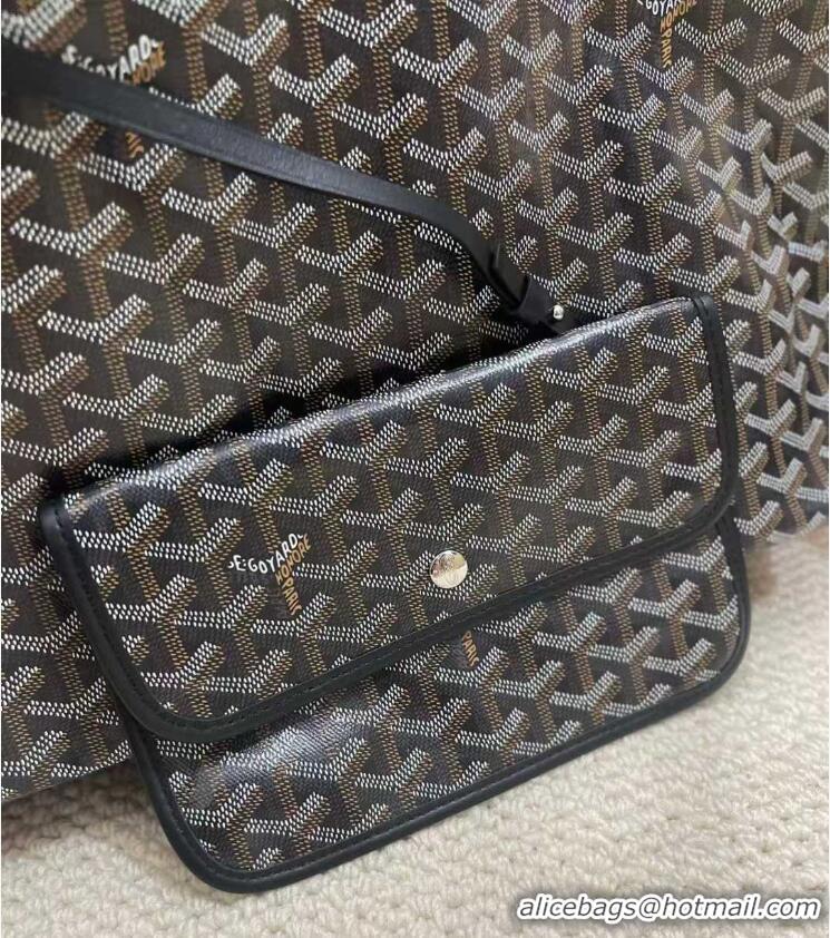 Buy Grade Goyard Original Saint Louis Tote Bag XXL 2376 Black