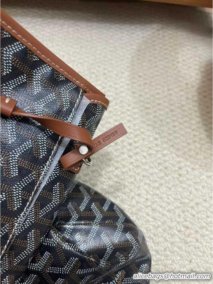 Wholesale Goyard Original Saint Louis Tote Bag XXL 2376 Black And Tan
