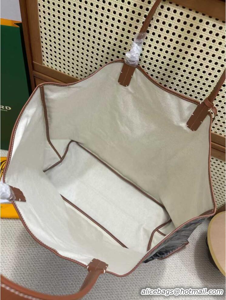 Wholesale Goyard Original Saint Louis Tote Bag XXL 2376 Black And Tan