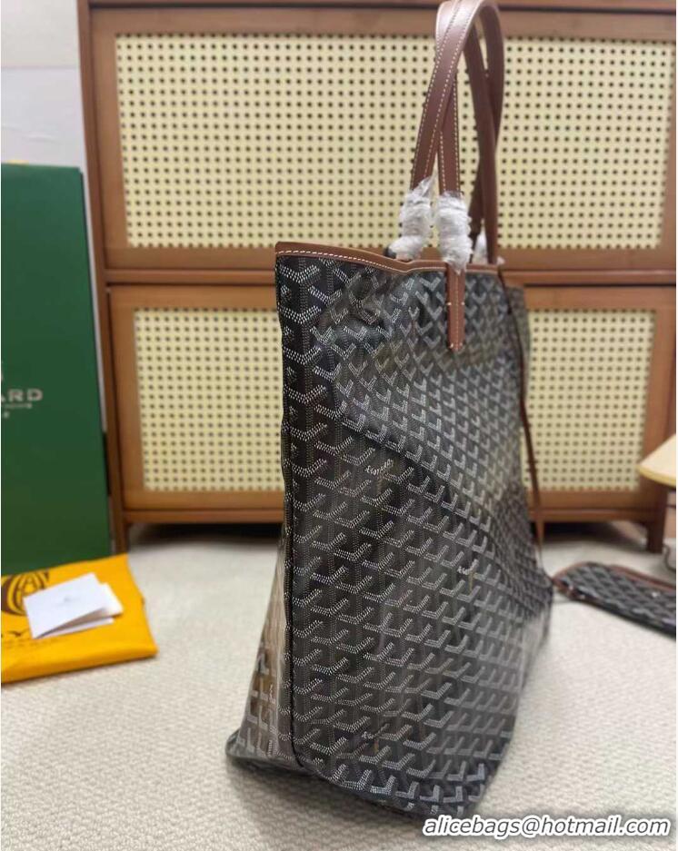 Wholesale Goyard Original Saint Louis Tote Bag XXL 2376 Black And Tan