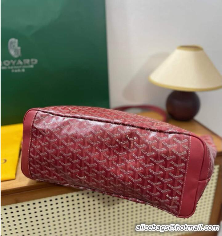 Hot Sale Goyard Artois Original Zipper Bag GM 00319 Red