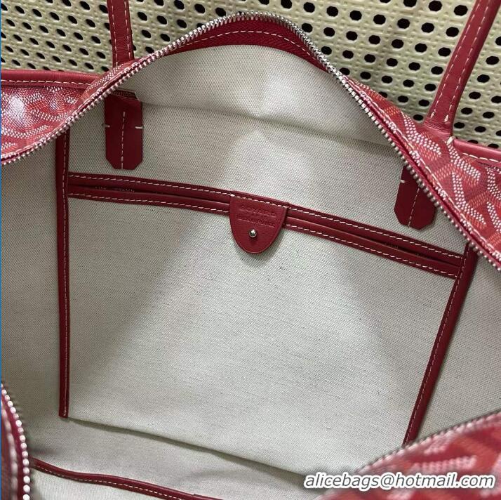 Hot Sale Goyard Artois Original Zipper Bag GM 00319 Red