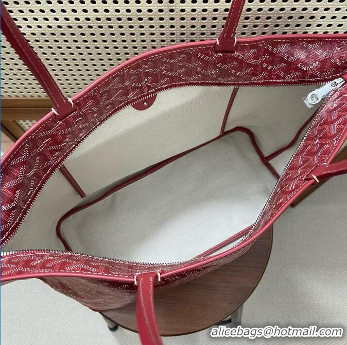 Hot Sale Goyard Artois Original Zipper Bag GM 00319 Red