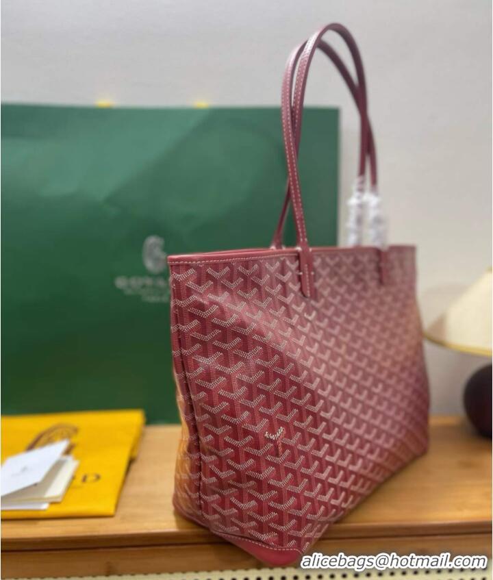 Hot Sale Goyard Artois Original Zipper Bag GM 00319 Red