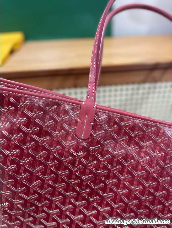 Hot Sale Goyard Artois Original Zipper Bag GM 00319 Red