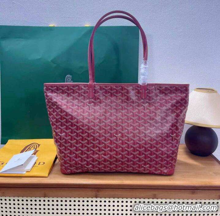 Hot Sale Goyard Artois Original Zipper Bag GM 00319 Red