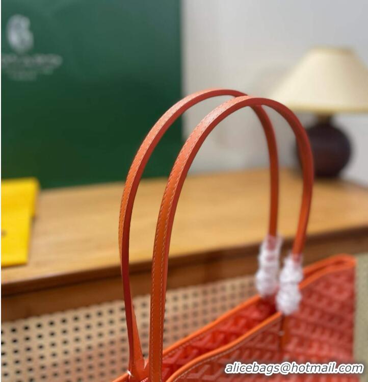 Top Quality Goyard Artois Original Zipper Bag GM 00319 Orange