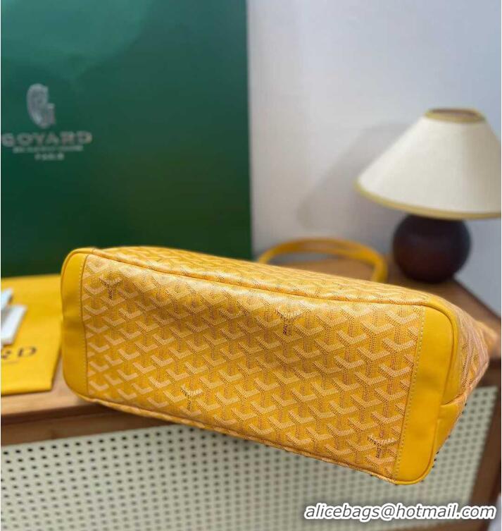 Discount Goyard Artois Original Zipper Bag GM 00319 Yellow