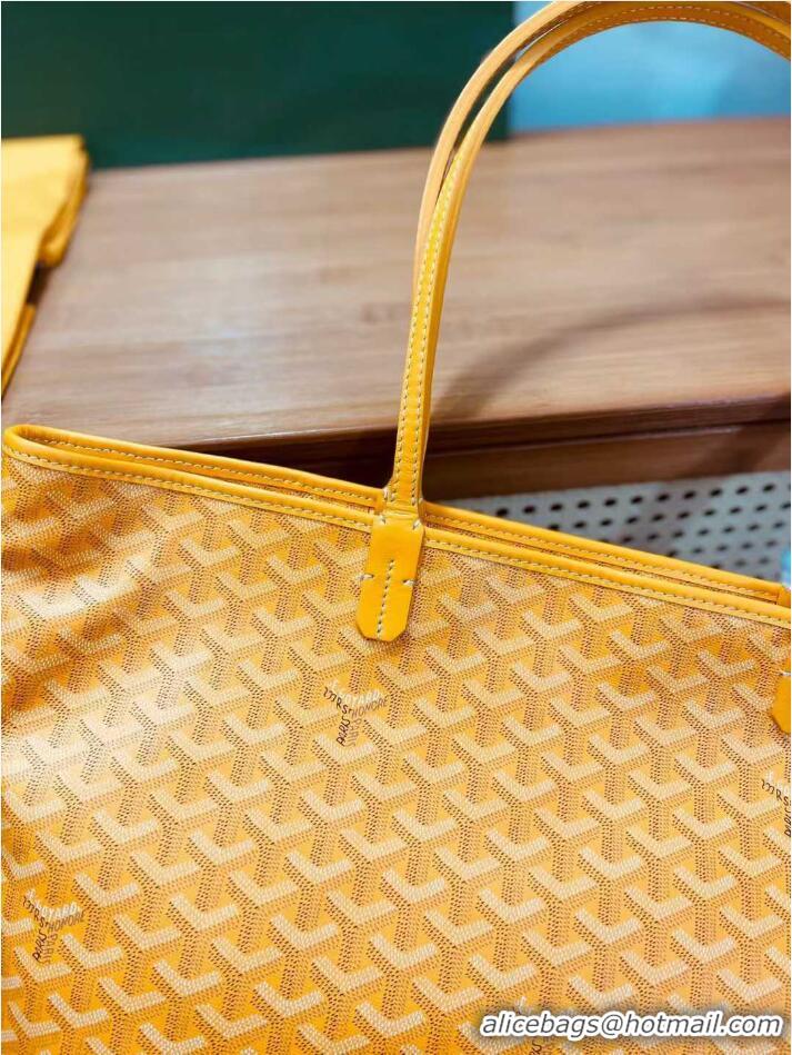 Discount Goyard Artois Original Zipper Bag GM 00319 Yellow