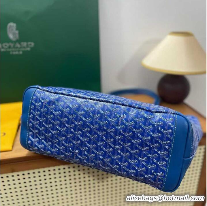 Modern Goyard Artois Original Zipper Bag GM 00319 Light Blue