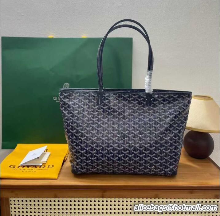 Hot Style Goyard Artois Original Zipper Bag GM 00319 Navy Blue