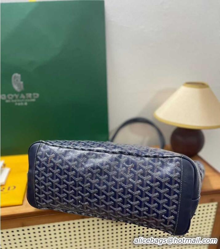 Hot Style Goyard Artois Original Zipper Bag GM 00319 Navy Blue