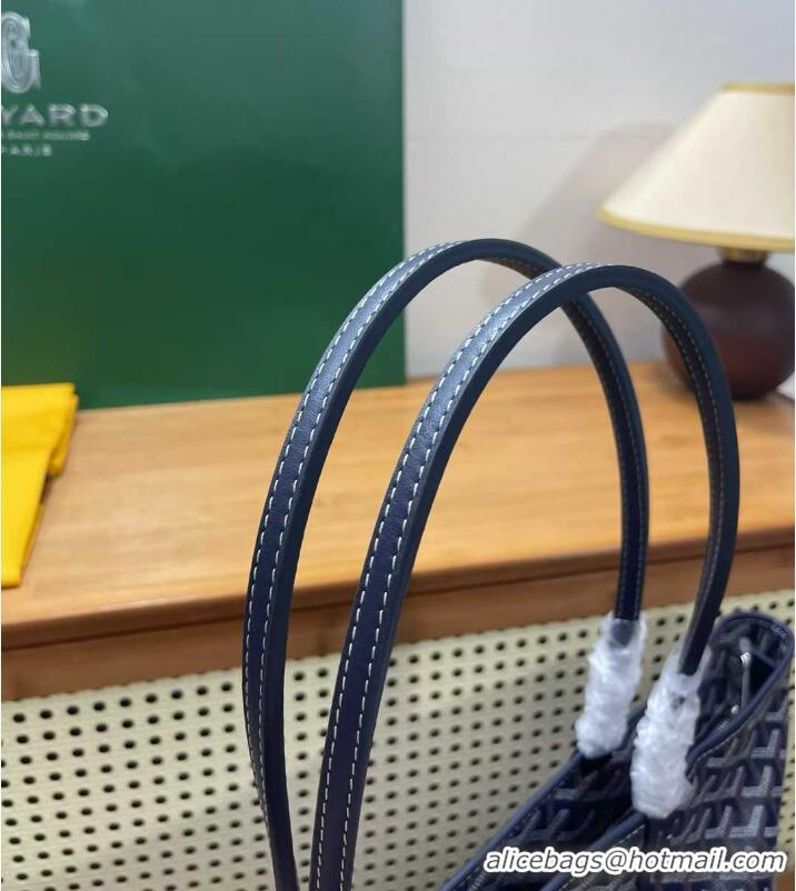 Hot Style Goyard Artois Original Zipper Bag GM 00319 Navy Blue