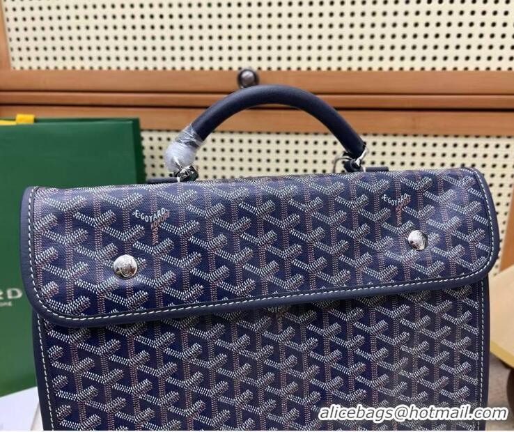 Market Sells Imitation Goyard Saint Lager Bag 8984 Navy Blue