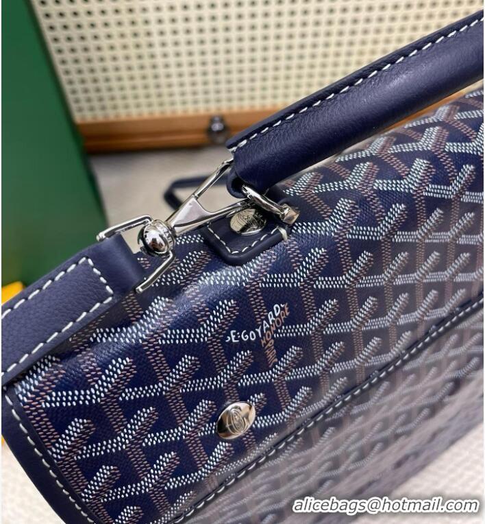 Market Sells Imitation Goyard Saint Lager Bag 8984 Navy Blue
