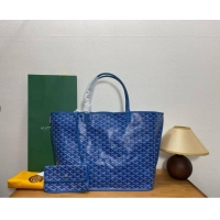Promotional Goyard Original Anjou Reversible Bag GM 2399 Light Blue