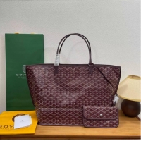 Trendy Design Goyard Original Anjou Reversible Bag GM 2399 Burgundy