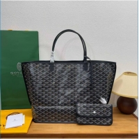 Well Crafted Goyard Original Anjou Reversible Bag GM 2399 Black
