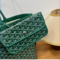 Good Taste Goyard Original Anjou Reversible Bag PM 2399 Green