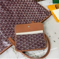 New Fashion Goyard Anjou Saint Louis Pertuis Tote Bag GM 2159 Burgundy