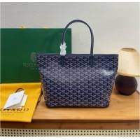Shop Low Price Goyard Artois Original Zipper Bag 00319 Navy Blue