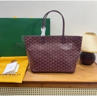 Pretty Style Goyard Artois Original Zipper Bag 00319 Bungundy