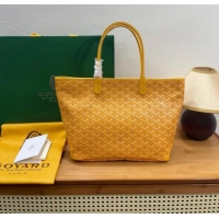 Top Grade Goyard Artois Original Zipper Bag 00319 Yellow