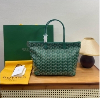Traditional Discount Goyard Artois Original Zipper Bag 00319 Green