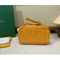 Hot Sell Discount Goyard Original Cap-Vert Camera Bag G45 Yellow