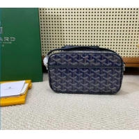Best Grade Goyard Original Cap-Vert Camera Bag G45 Navy Blue