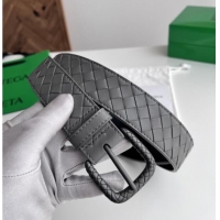 New Release Creation Bottega Veneta Intreccio Loop Belt 3.5cm BV111728 Grey 2025