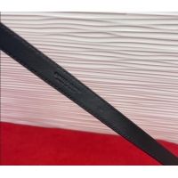 Top Design Bottega Veneta Intrecciato Leather Belt 2cm with Knot Buckle BV26010402 Black/Gold 2025