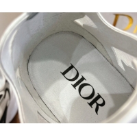 Unique Style Dior B30 Countdown Tech Sneakers in Semi-Transparent Mesh, Technical Fabric and Rubber White/Grey/Black 030