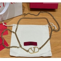 Good Quality Valentino Gold-Tone Chain Belt V0618 2025