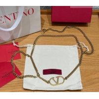 Good Quality Valentino Gold-Tone Chain Belt V0618 2025