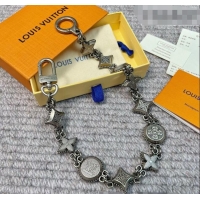 Luxury Cheap Louis Vuitton Western Chain Belt and Bag Charm M02013 Silver 2025