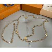 Luxury Discount Louis Vuitton Chain Belt 0317 Gold 2025