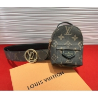 Reasonable Price Louis Vuitton Monogram Canvas Pouch Belt L0724 2025