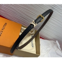 Best Product Louis Vuitton Darling Ard Belt 1.5cm in Leather LV091201 Black/White LV 2025