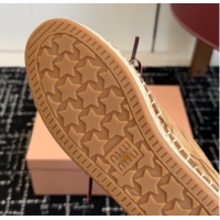 Durable Miu Miu Suede Espadrille Sneakers Light Brown MM120804 1208064