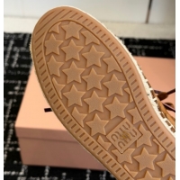 Shop Duplicate Miu Miu Suede Espadrille Sneakers Cocoa Brown MM120804 1208067