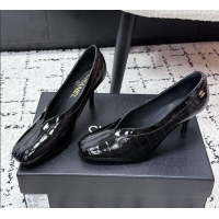 ​Buy Classic Chanel Pumps in Crocodile Embossed Calfskin & Patent Calfskin G47181 Black 2026