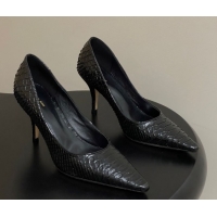 Good Looking The Row Liisa Two Pumps 8.5cm in Embossed Leather TR120813 Black 2026