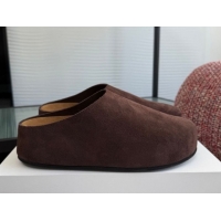 Most Popular The Row Suede Platform Mules Brown 0224057 2026