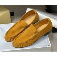 Trendy Design The Row Suede Loafers TR022401 Yellow 2026