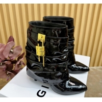 Perfect Givenchy Shark Lock Stiletto Ankle Boots with Crystals 101116 Black 2026