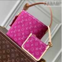 Top Grade Louis Vuitton All In BB Bag in Fuchsia Denim GOTS M27626 2026
